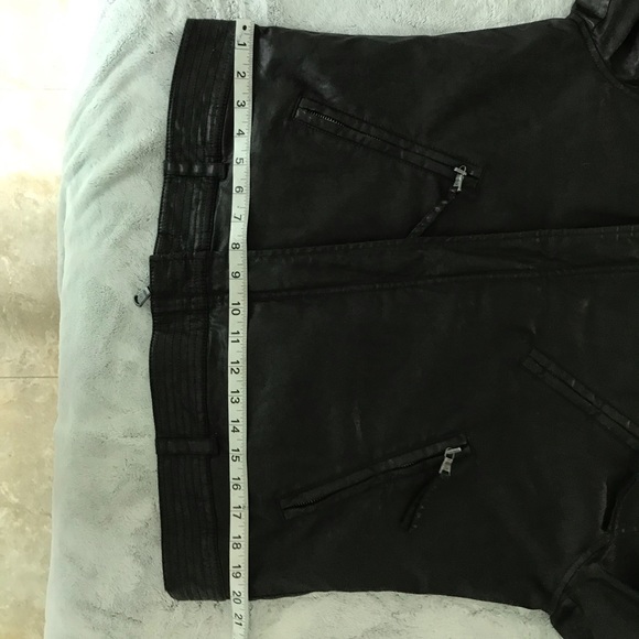 John Varvatos Asymmetrical Coated Jacket - Picture 10 of 14